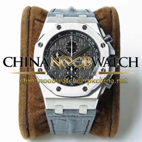 Replica Audemars Piguet Royal Oak Offshore Chronograph 26470ST.OO.A104CR.01 JF V2 Stainless Steel Black Dial Swiss 3126