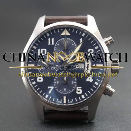 Replica IWC Pilot IW377706 Le Petit Prince Stainless Steel Blu Dial Swiss 7750