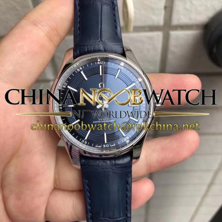 Replica Omega De Ville Hour Vision Co-Axial 41MM 431.33.41.21.03.001 VS Stainless Steel Blue Dial Swiss 8900