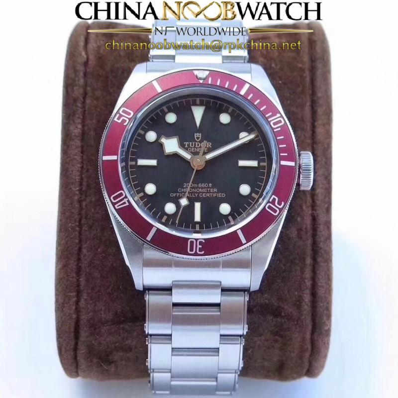 Replica Tudor Heritage Black Bay Red 79230R 2017 ZF Stainless Steel Black Dial Swiss 2824-2