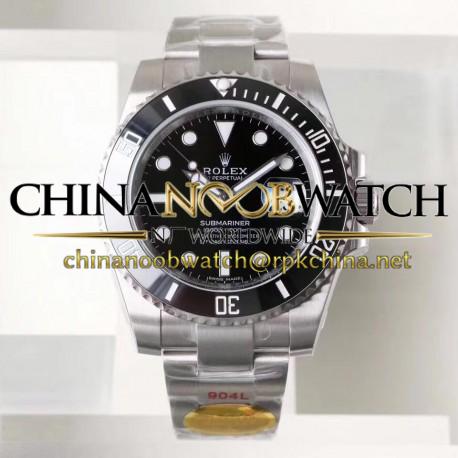 Replica Rolex Submariner Date 116610LN NAIL Maker Stainless Steel 904L Black Dial Swiss 3135