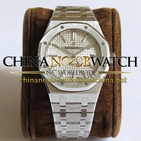 Replica Audemars Piguet Royal Oak 15400 JF V5 Stainless Steel Silver Dial Swiss 3120