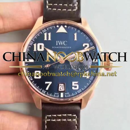 Replica Iwc Big Pilot  Le Petit Prince IW500909 ZF Rose Gold Blue Dial Swiss 51111