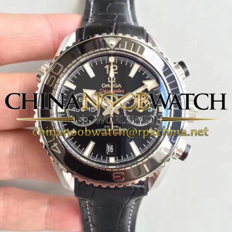 Replica Omega Seamaster Planet Ocean 600M Chronograph 215.33.46.51.01.001 JH Stainless Steel Black Dial Swiss 9900