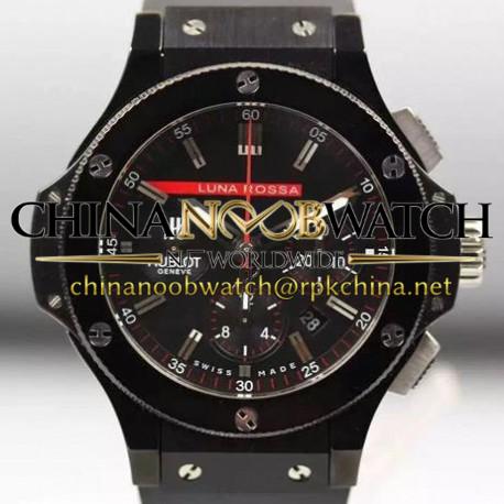 Replica Hublot Big Bang Luna Rossa PVD Carbon Fiber Dial Swiss 7750