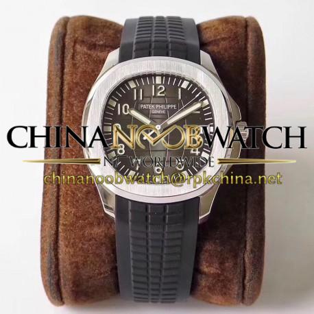 Replica Patek Philippe Aquanaut Jumbo 5167A-001 ZF Stainless Steel Brown Dial Swiss 324SC