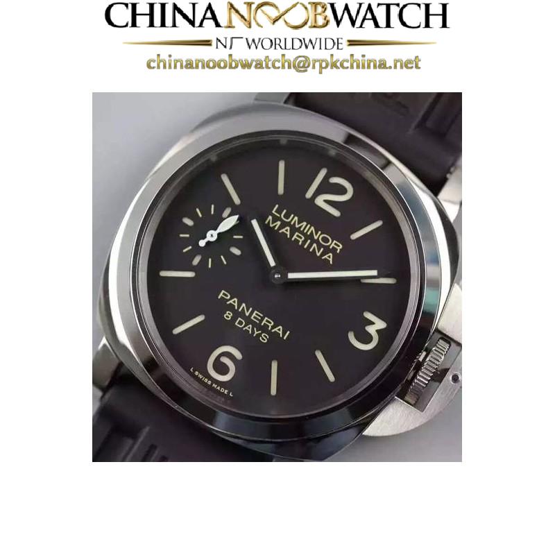 Replica Panerai Luminor Marina 8 Days PAM 510 Stainless Steel Black Dial Swiss P5000