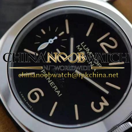 Replica Panerai Luminor Marina PAM 593 Chengdu Special Edition Stainless Steel Black Dial Swiss P3000