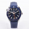Seamaster Planet Ocean 600M GMT 43.5mm VSF SS Blue Dial Swiss 8605