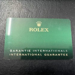 Rolex Card Custom Made...