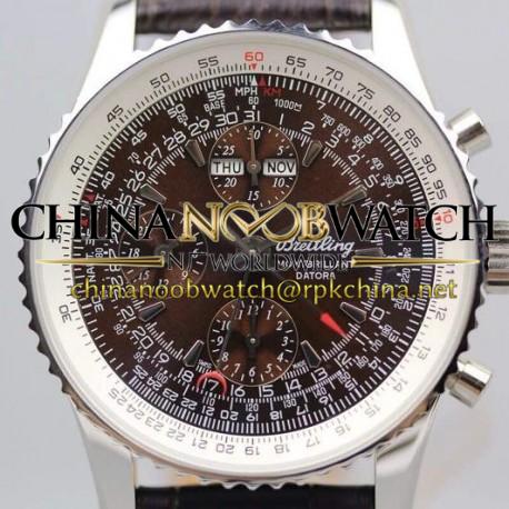 Replica Breitling Datora Montbrillant Perpetual Calendar Chronograph Brown Dial SWISS 7751