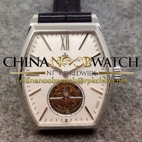 Replica Vacheron Constantin Malte Tourbillon Stainless Steel White Dial Swiss Tourbillon