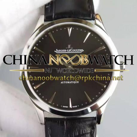 Replica Jaeger-LeCoultre Master Ultra Thin Stainless Steel Black Dial Swiss JLC 898C