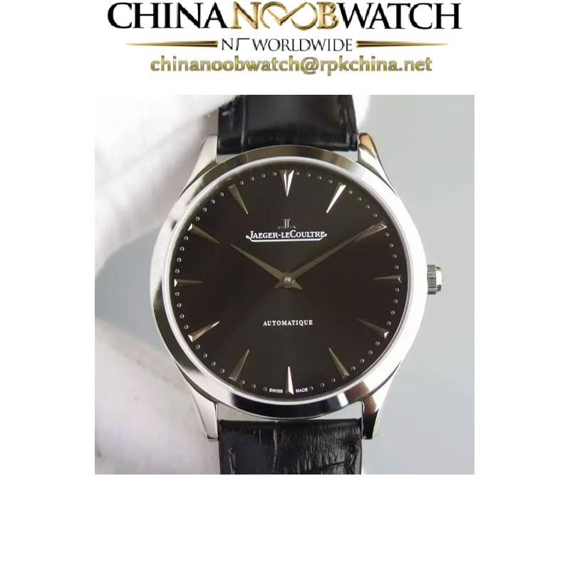 Replica Jaeger-LeCoultre Master Ultra Thin Stainless Steel Black Dial Swiss JLC 898C