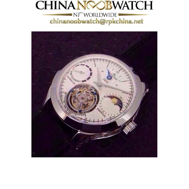 Replica Jaeger-LeCoultre Master Grande Tradition Tourbillon Stainless Steel White Dial Swiss Tourbillon