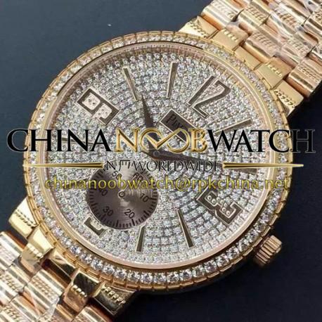 Replica Piaget Dancer Rose Gold & Diamonds Rose Gold Bracelet Diamonds Dial Swiss 2824