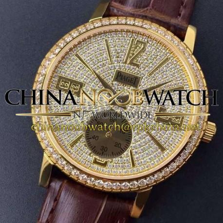 Replica Piaget Dancer Yellow Gold Diamonds Dial Swiss 2824