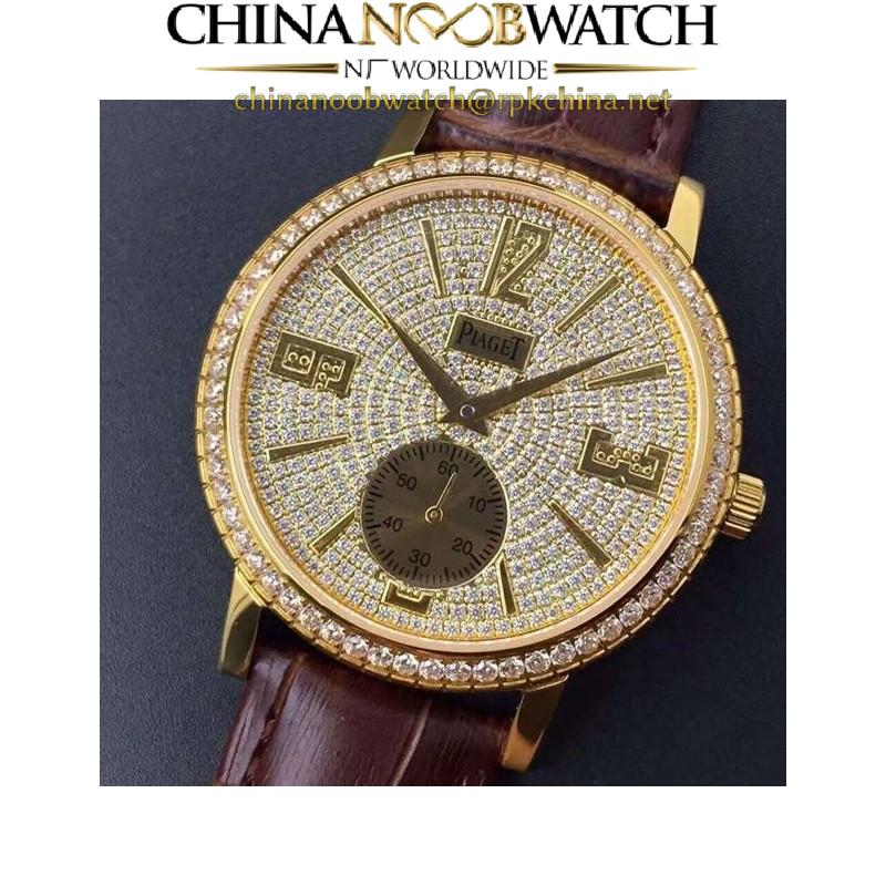 Replica Piaget Dancer Yellow Gold Diamonds Dial Swiss 2824