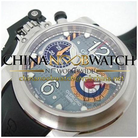 Replica Graham Chronofighter Oversize Stainless Steel Blue Dial Swiss 7750