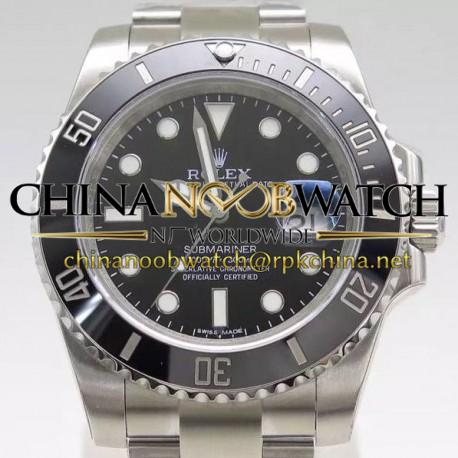 Replica Rolex Submariner Date 116610LN Stainless Steel Black Dial Swiss 3135