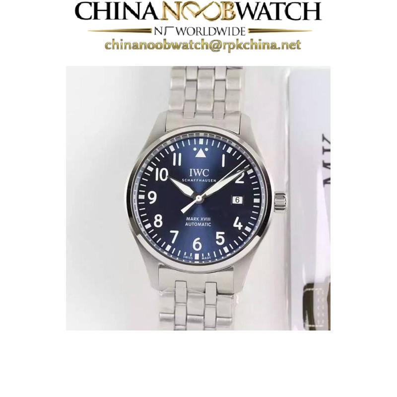 Replica IWC Pilot Mark XVIII Le Petit Prince IW327004 Stainless Steel Blue Dial Swiss 2892