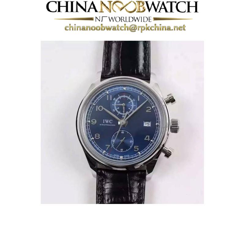 Replica IWC Portuguese Chronograph Classic IW390403 Stainless Steel Blue Dial Swiss 89361