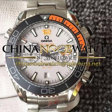 Replica Omega Seamaster Planet Ocean 600M Stainless Steel White Dial Swiss 9900