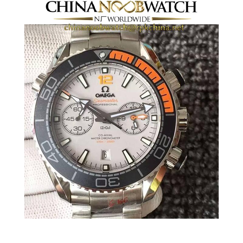 Replica Omega Seamaster Planet Ocean 600M Stainless Steel White Dial Swiss 9900