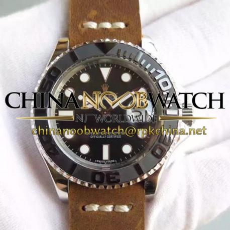 Replica Rolex Yacht-Master 40 116655 BP Stainless Steel Black Dial Swiss 2836-2