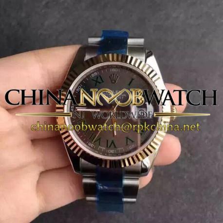 Replica Rolex Datejust II 116333 41MM V5 Stainless Steel & Yellow Gold Anthracite Dial Swiss 2836-2