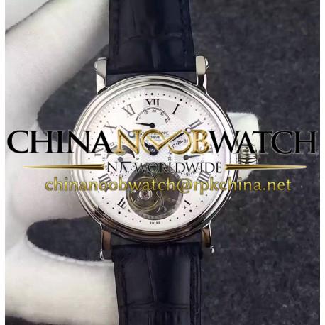 Replica Patek Philippe Grand Complication Tourbillon Stainless Steel White Dial Swiss Tourbillon