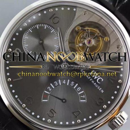 Replica IWC Portuguese Tourbillon Mystery IW504207 Stainless Steel Anthracite Dial Swiss 50900