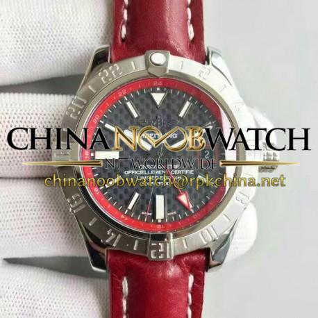 Replica Breitling Avenger II GMT A3239011/BC35/433X/A20BA.1 N Stainless Steel Carbon Fiber Dial Swiss 2836-2