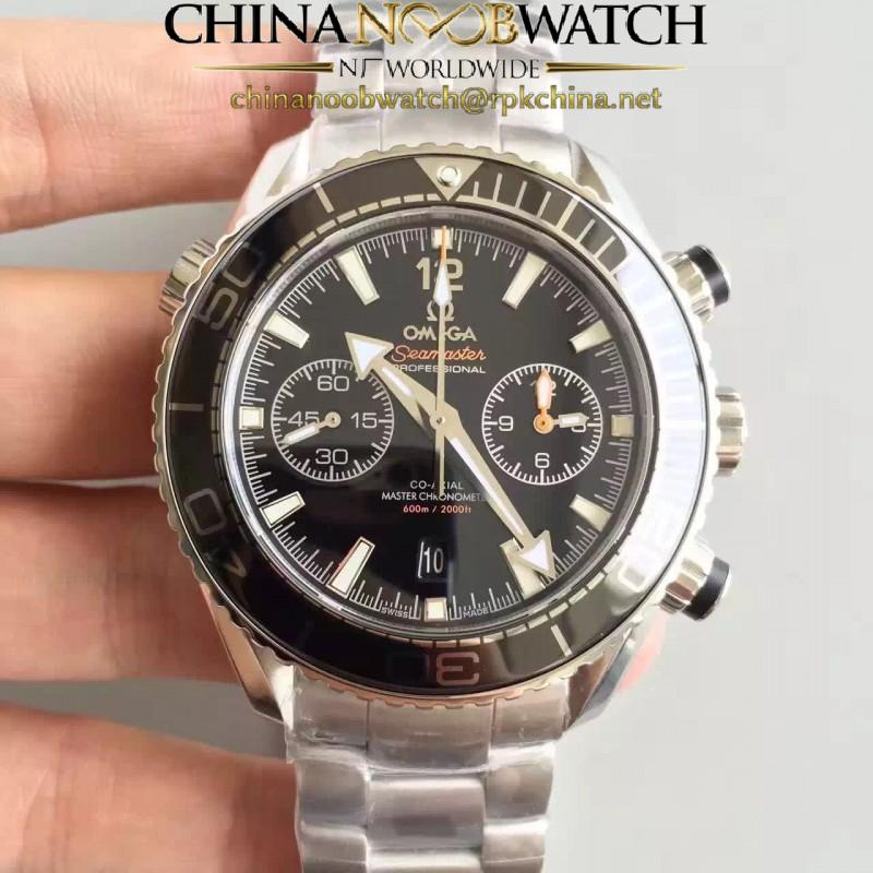 Replica Omega Seamaster Planet Ocean 600M Chronograph 232.30.46.51.01.001 JH Stainless Steel Black Dial Swiss 9900