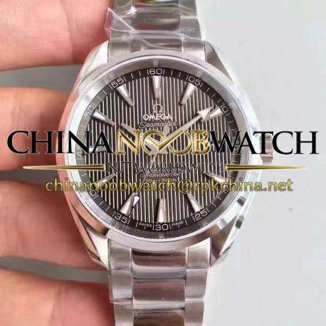 Replica Omega Seamaster Aqua Terra 150M Master Co-Axial 231.10.42.21.01.003 KW Stainless Steel Black Dial Swiss 8500