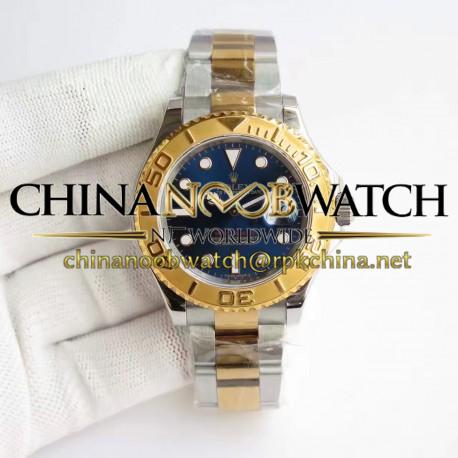 Replica Rolex Yacht-Master 40 116622 JF Stainless Steel & Yellow Gold Blue Dial Swiss 2836-2