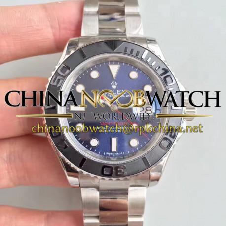 Replica Rolex Yacht-Master 40 116622 EW Stainless Steel Blue Dial Swiss 3135