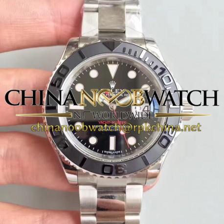 Replica Rolex Yacht-Master 40 116622 EW Stainless Steel Black Dial Swiss 3135