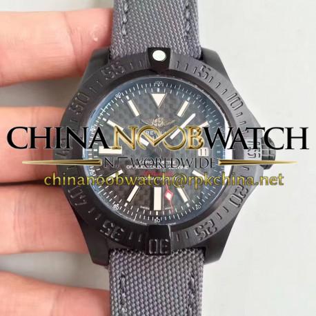 Replica Breitling Avenger Seawolf II 75 Anniversary Army Air M17331 GF PVD Carbon Fiber Dial Swiss 2824-2