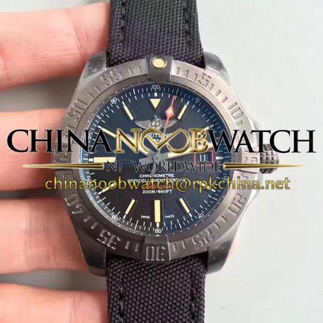 Replica Breitling Avenger Blackbird 44 V1731110/BD74/109W/M20BASA.1 GF Titanium Black Dial Swiss 2824-2