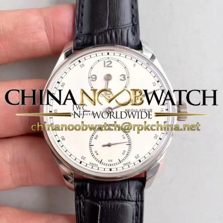 Replica IWC Portugieser Regulateur IW544401 ZF Stainless Steel White Dial Swiss IWC 98245