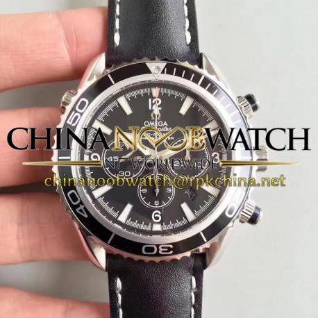 Replica Omega Seamaster Planet Ocean 600 M Co-Axial Chronograph 2210.51.00 N Stainless Steel Black Dial Swiss ETA 7750