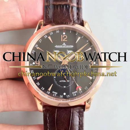 Replica Jaeger-LeCoultre Master Calendar 1552520 BF Rose Gold Black Dial Swiss Caliber 866/1