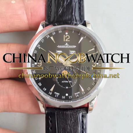 Replica Jaeger-LeCoultre Master Calendar 1558420 BF Stainless Steel Black Dial Swiss Caliber 866/1