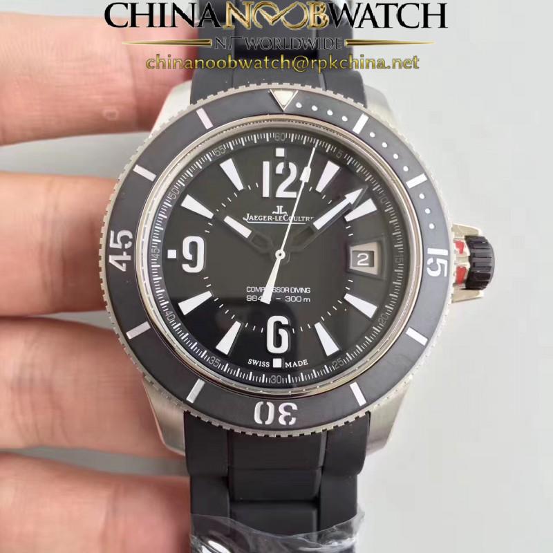 Replica Jaeger-LeCoultre Master Compressor Navy Seals Q2018670 Limited Edition N Stainless Steel Black Dial Swiss 2836-2