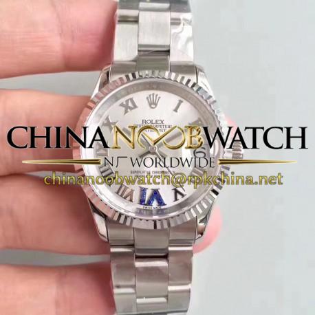 Replica Rolex Datejust 31 178240 31MM JF Stainless Steel Silver Dial Swiss 2836-2