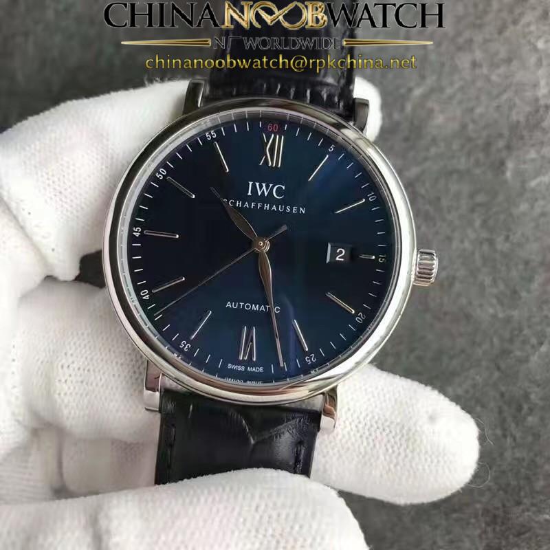 Replica IWC Portofino Boutique Edition IW356512 MK Stainless Steel Blue Dial Swiss 2892