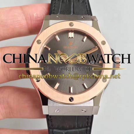 Replica Hublot Classic Fusion Titanium King Gold 511.NO.1181.LR JJ Titanium Anthracite Dial Swiss HUB1112