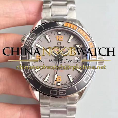 Replica Omega Seamaster Planet Ocean 600M 215.92.44.21.99.001 N Stainless Steel Grey Dial Swiss 8900