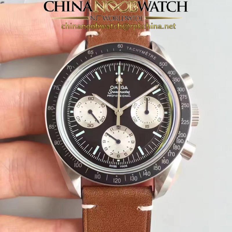 Replica Omega Speedmaster Moonwatch Speedy Tuesday 1978 311.32.42.30.01.001 JH Stainless Steel Black Dial Swiss 1861